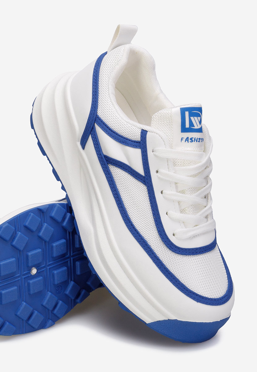 Białe sneakersy damskie Gilda