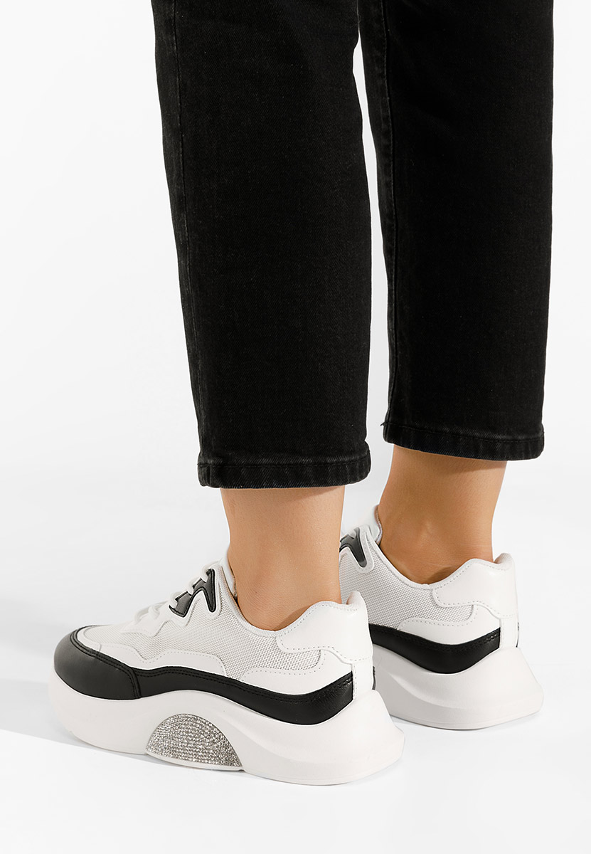 Białe sneakersy damskie Katya  V2