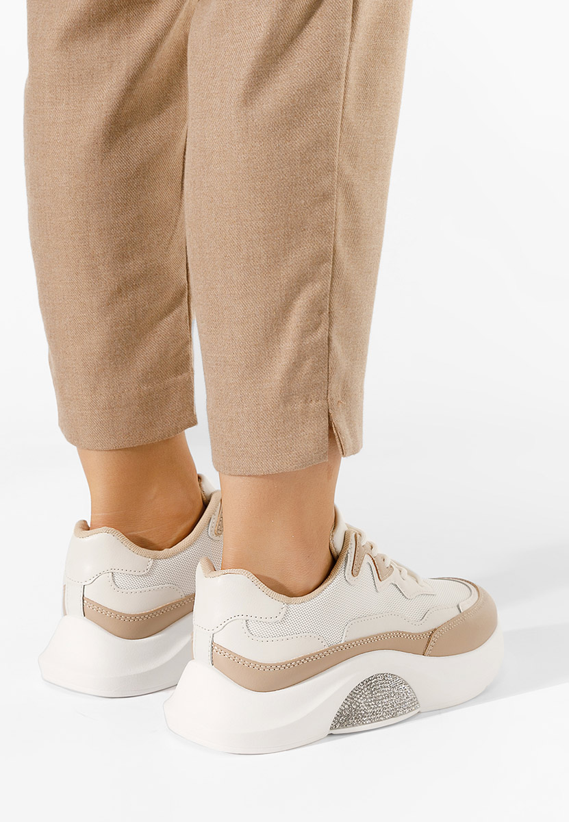 Białe sneakersy damskie Katya  V3