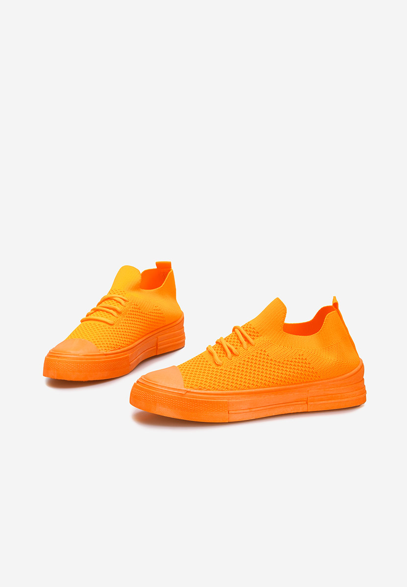 Pomarańczowe trampki damskie Beverly