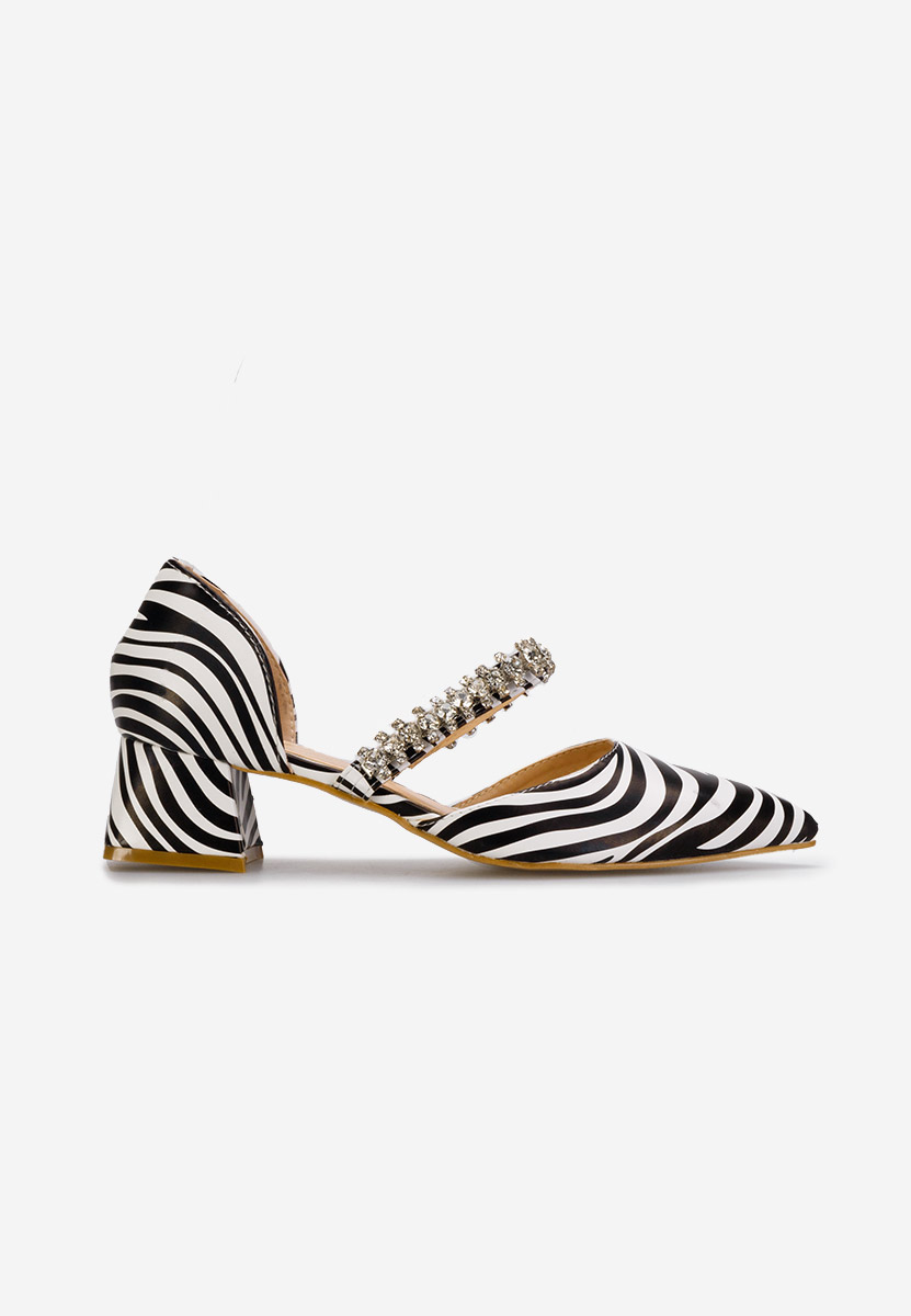 Zebra czółenka na słupku Vivia
