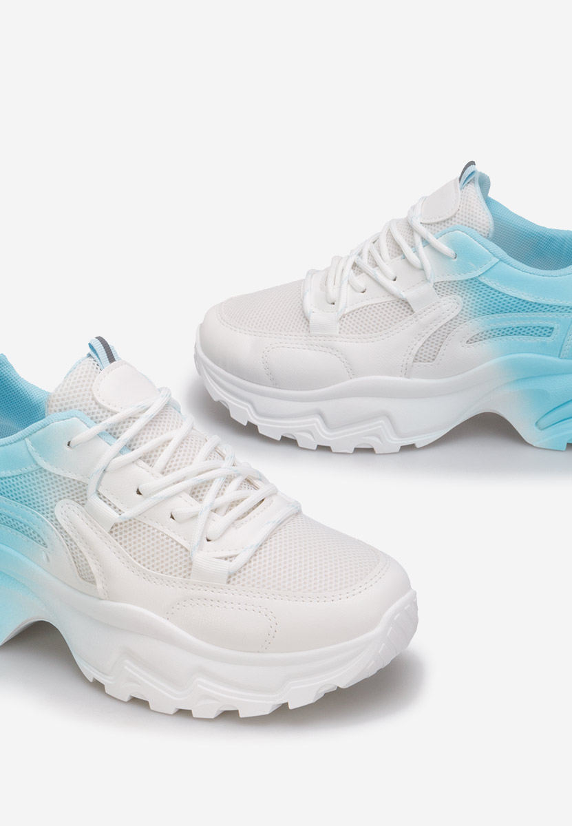 Białe sneakersy damskie Chrystelle