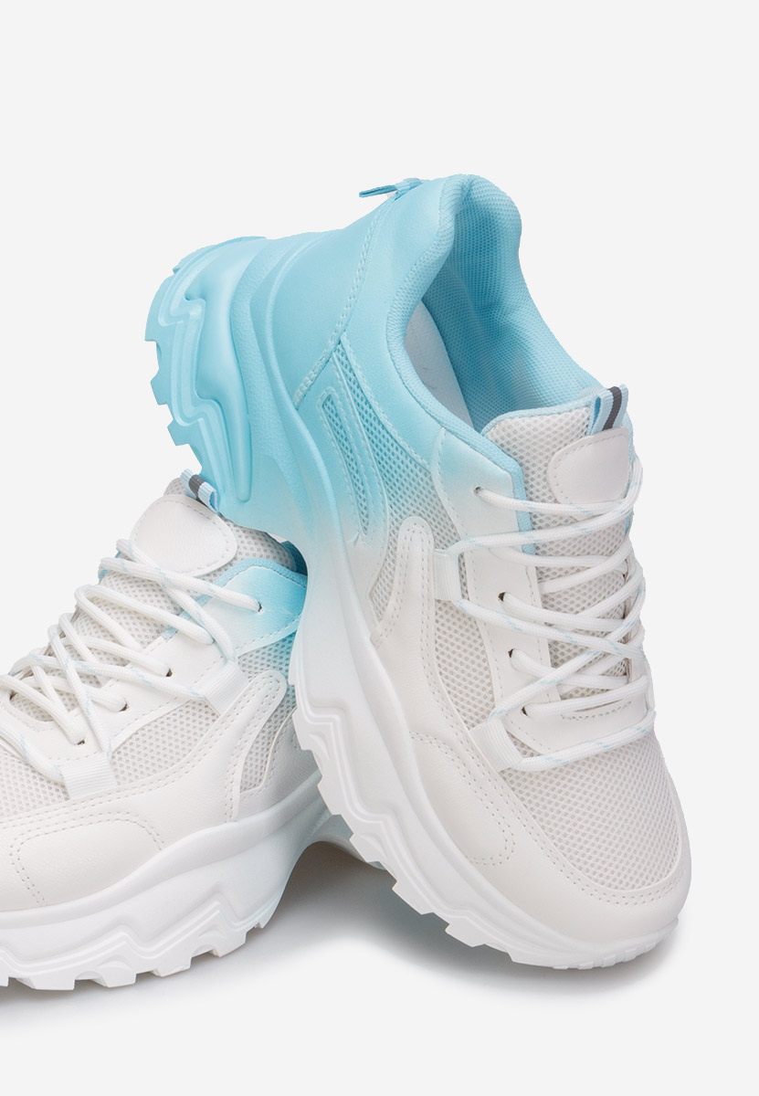 Białe sneakersy damskie Chrystelle