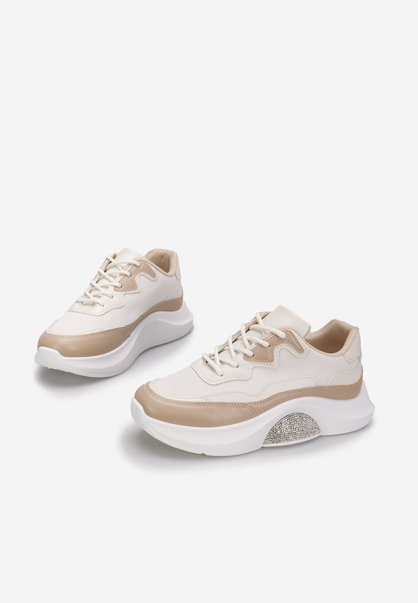 Białe sneakersy damskie Katya  V3