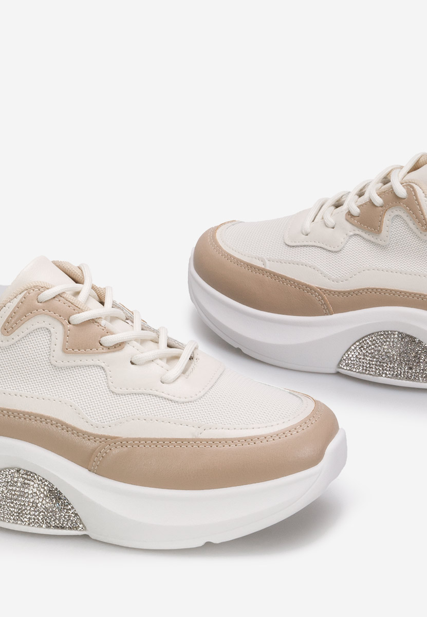 Białe sneakersy damskie Katya  V3