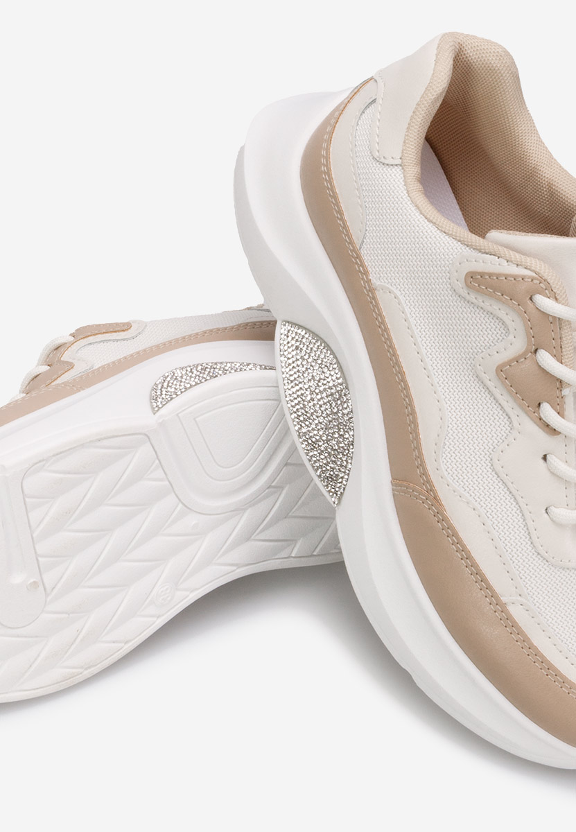 Białe sneakersy damskie Katya  V3