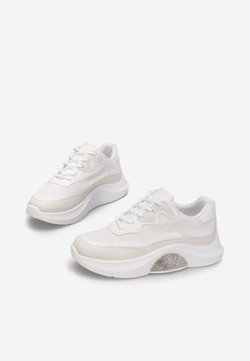 Białe sneakersy damskie Katya  V4