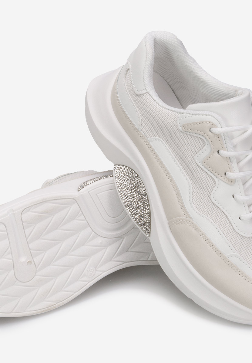 Białe sneakersy damskie Katya  V4