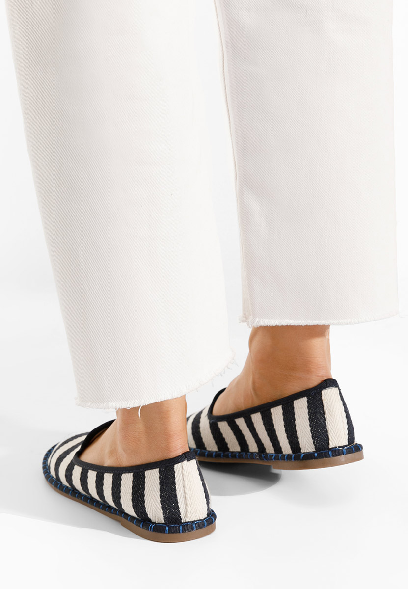 Granatowe espadryle damskie Dorika