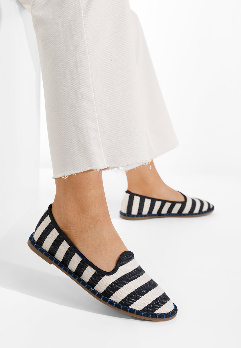 Granatowe espadryle damskie Dorika