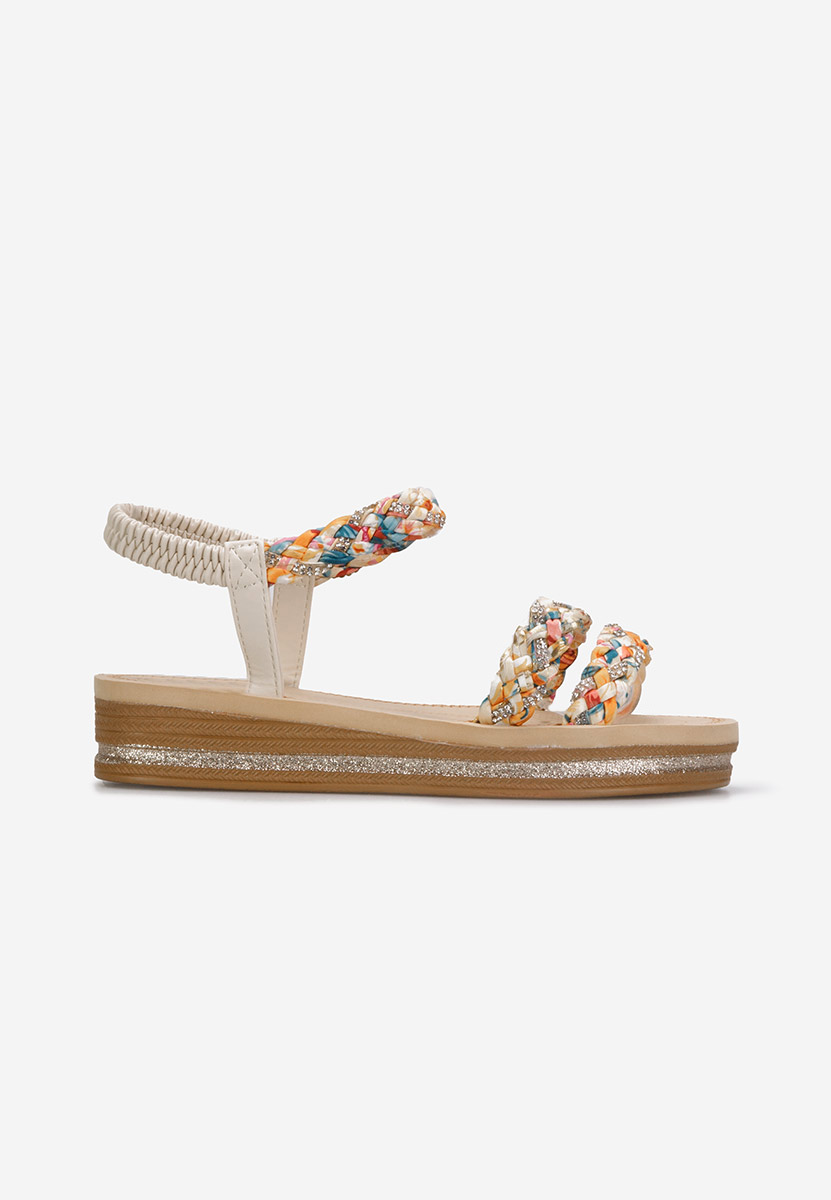 Beżowe sandały damskie Moniela