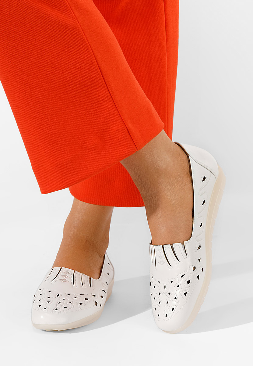 Białe espadryle damskie Miglia