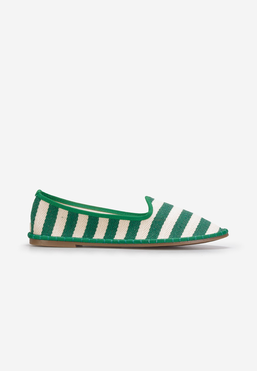 Zielone espadryle damskie Dorika