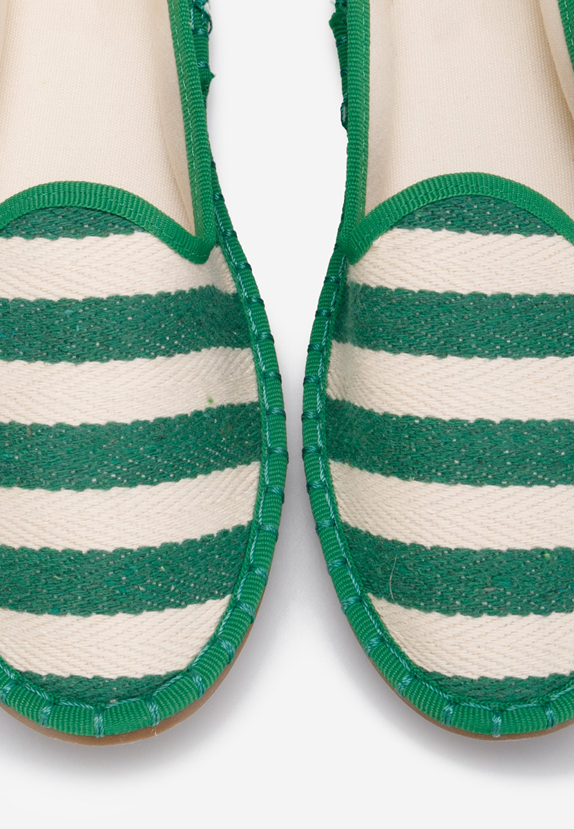 Zielone espadryle damskie Dorika