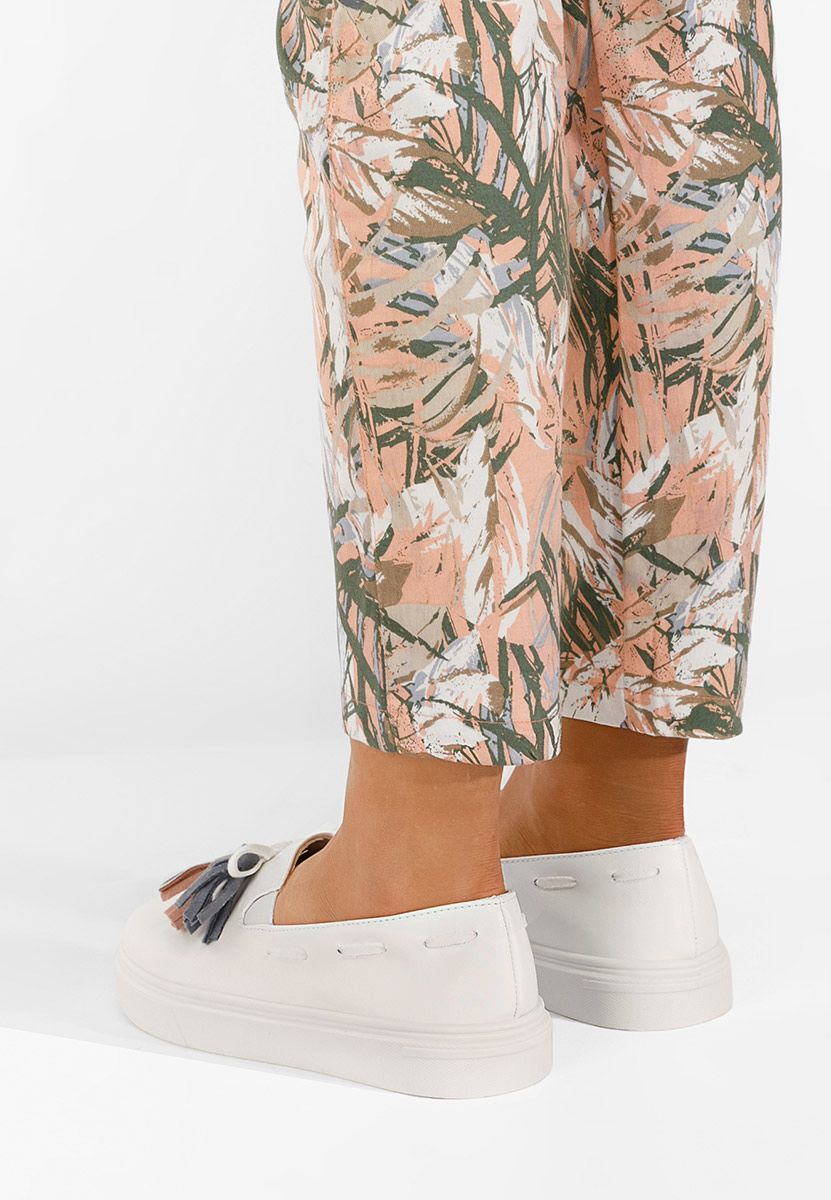 Białe espadryle damskie Graziela