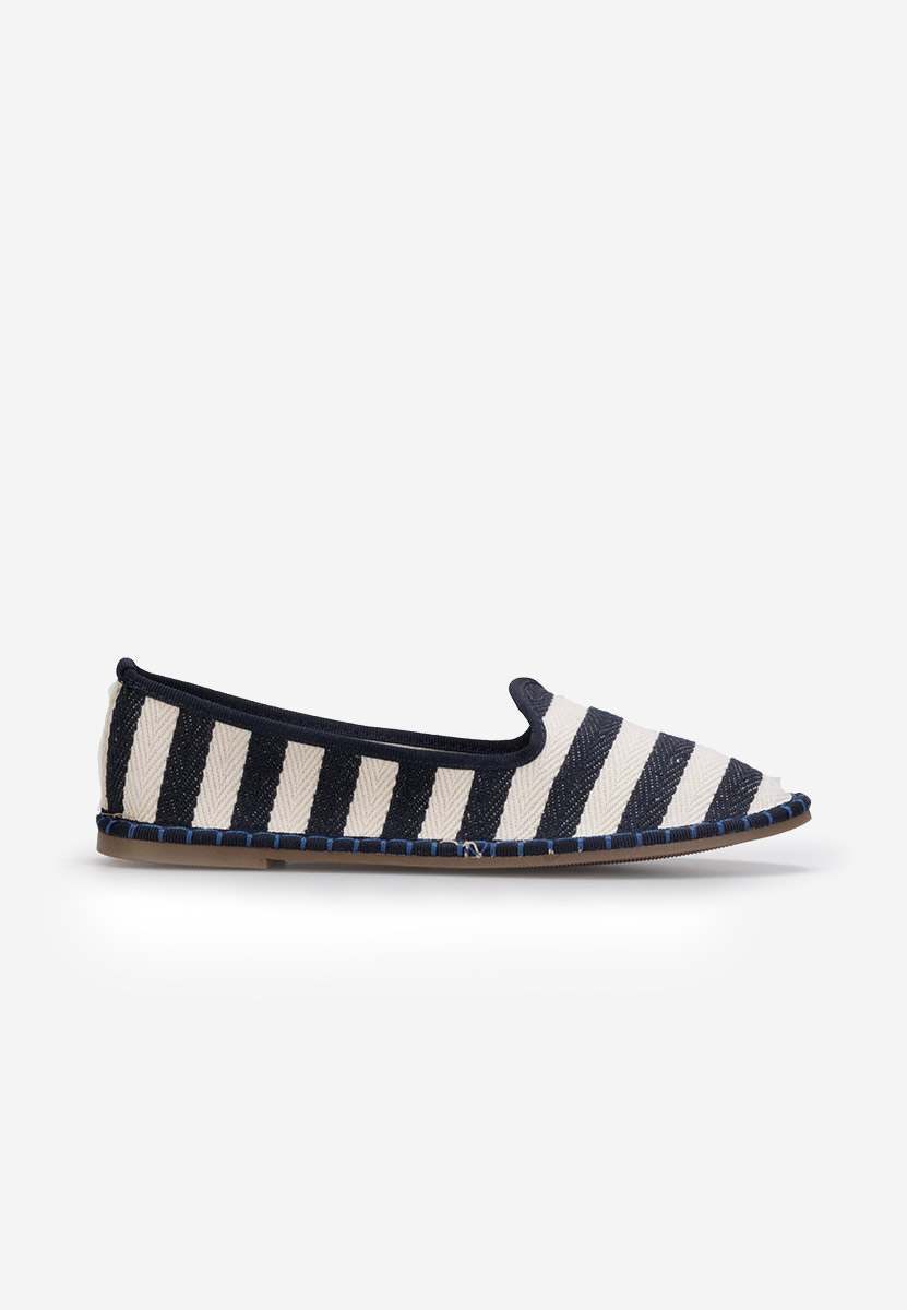 Granatowe espadryle damskie Dorika