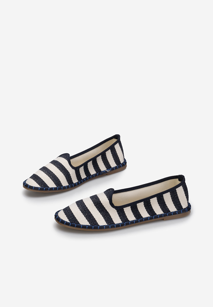 Granatowe espadryle damskie Dorika