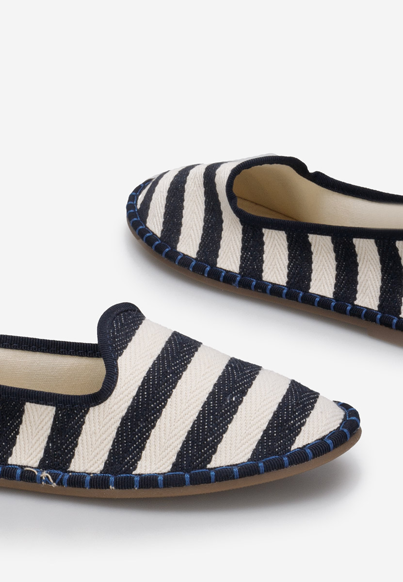 Granatowe espadryle damskie Dorika