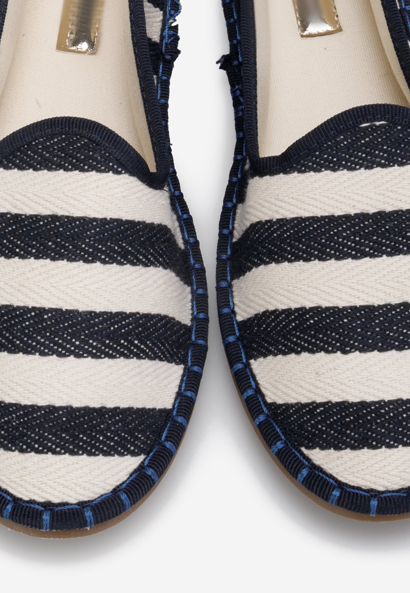 Granatowe espadryle damskie Dorika