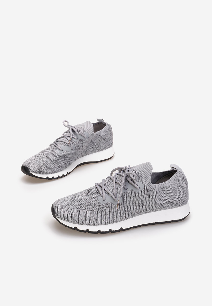 Szare buty sportowe męskie Fiero
