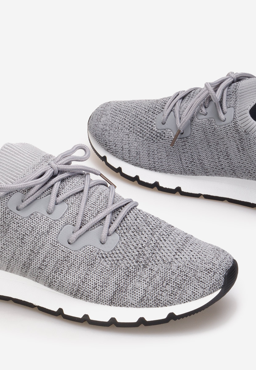 Szare buty sportowe męskie Fiero