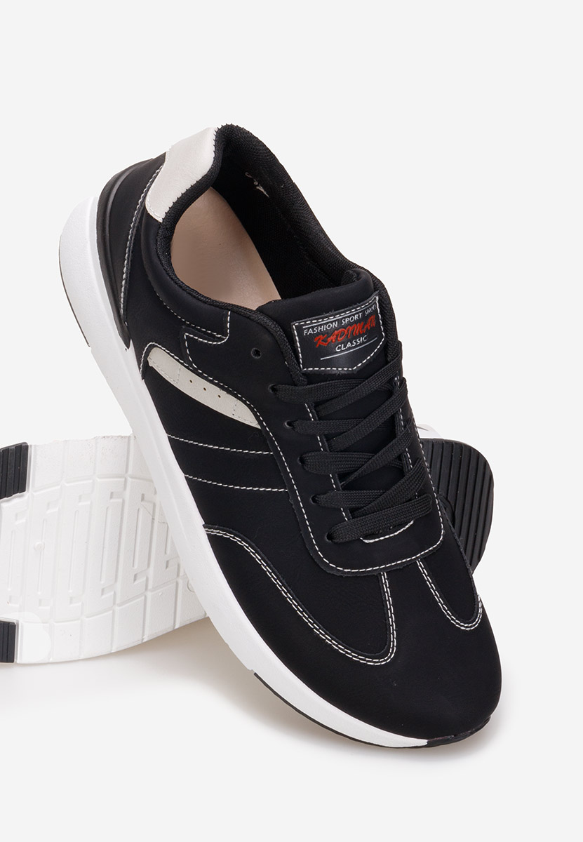 Czarne buty sportowe męskie Sergio