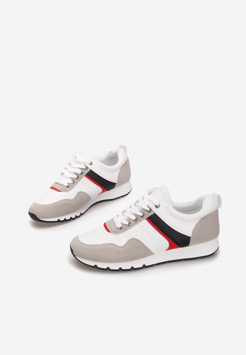 Beżowe sneakersy męskie Benedict