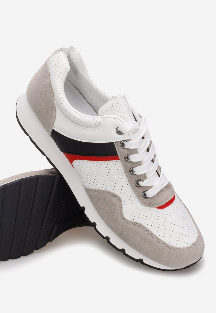 Beżowe sneakersy męskie Benedict