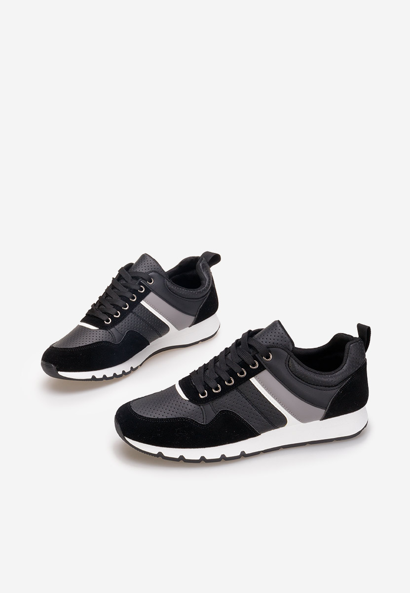 Czarne sneakersy męskie Benedict