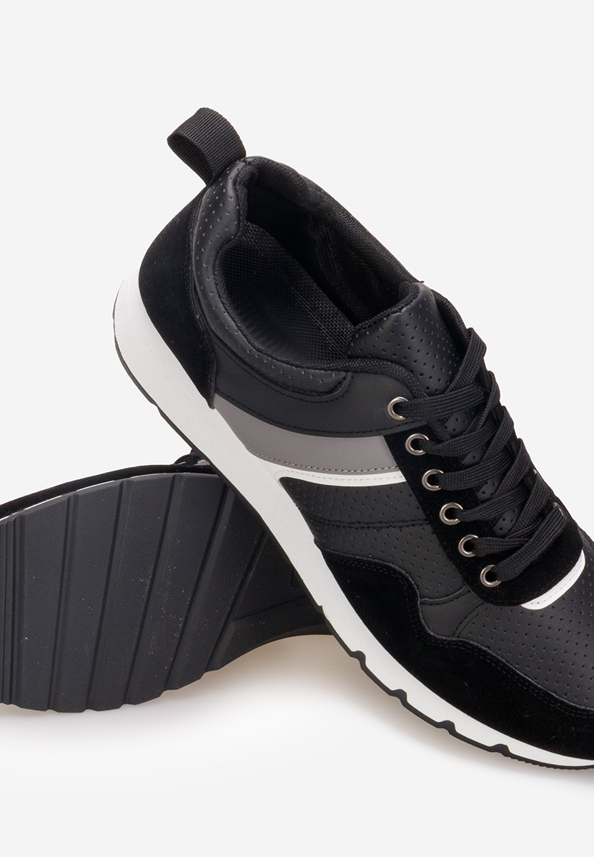 Czarne sneakersy męskie Benedict