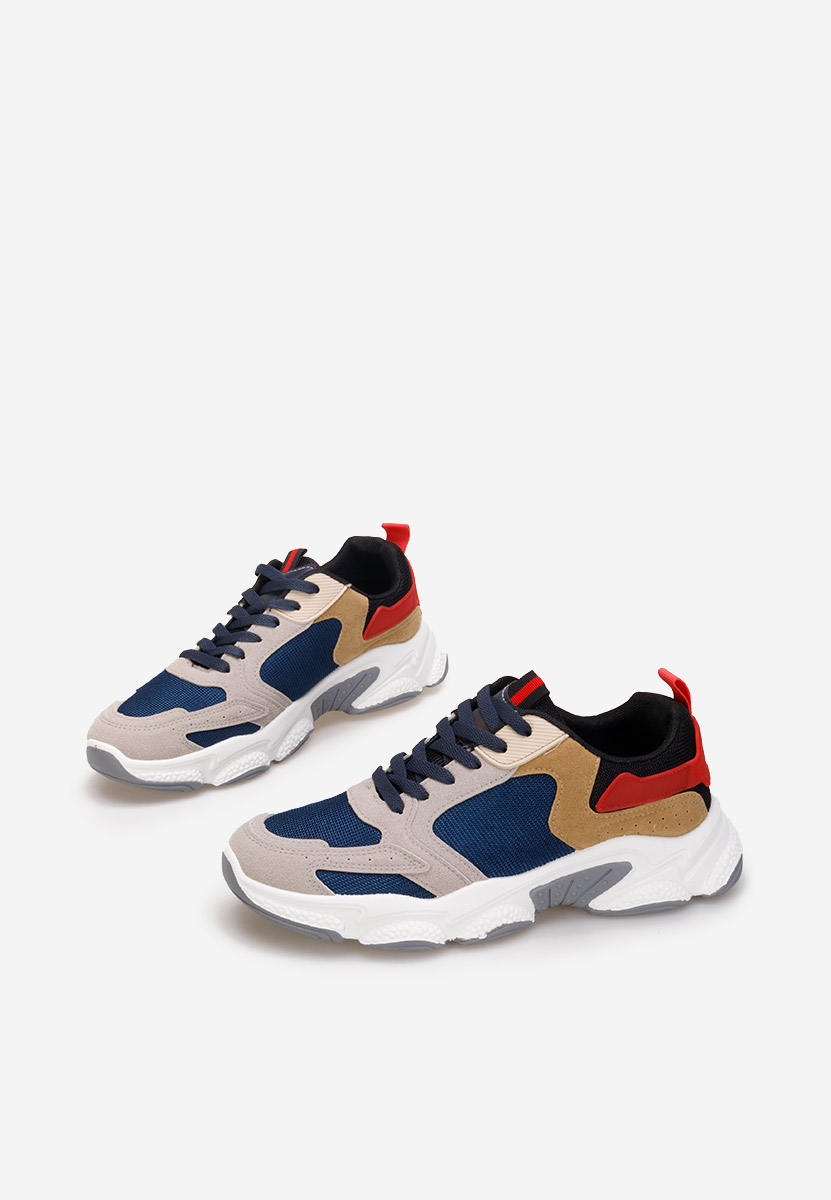 Wielokolorowy sneakersy męskie Davian