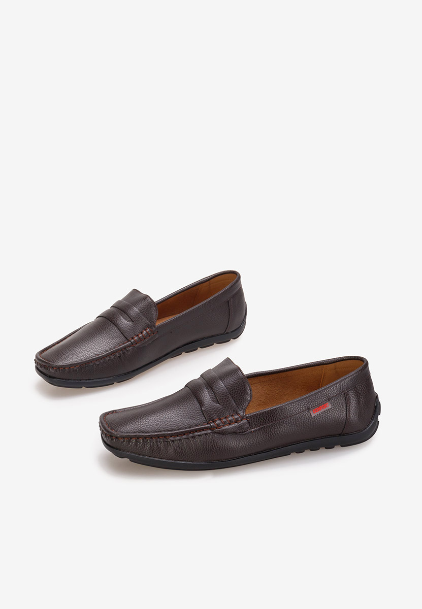 Brązowe mokasyny męskie Cornelius