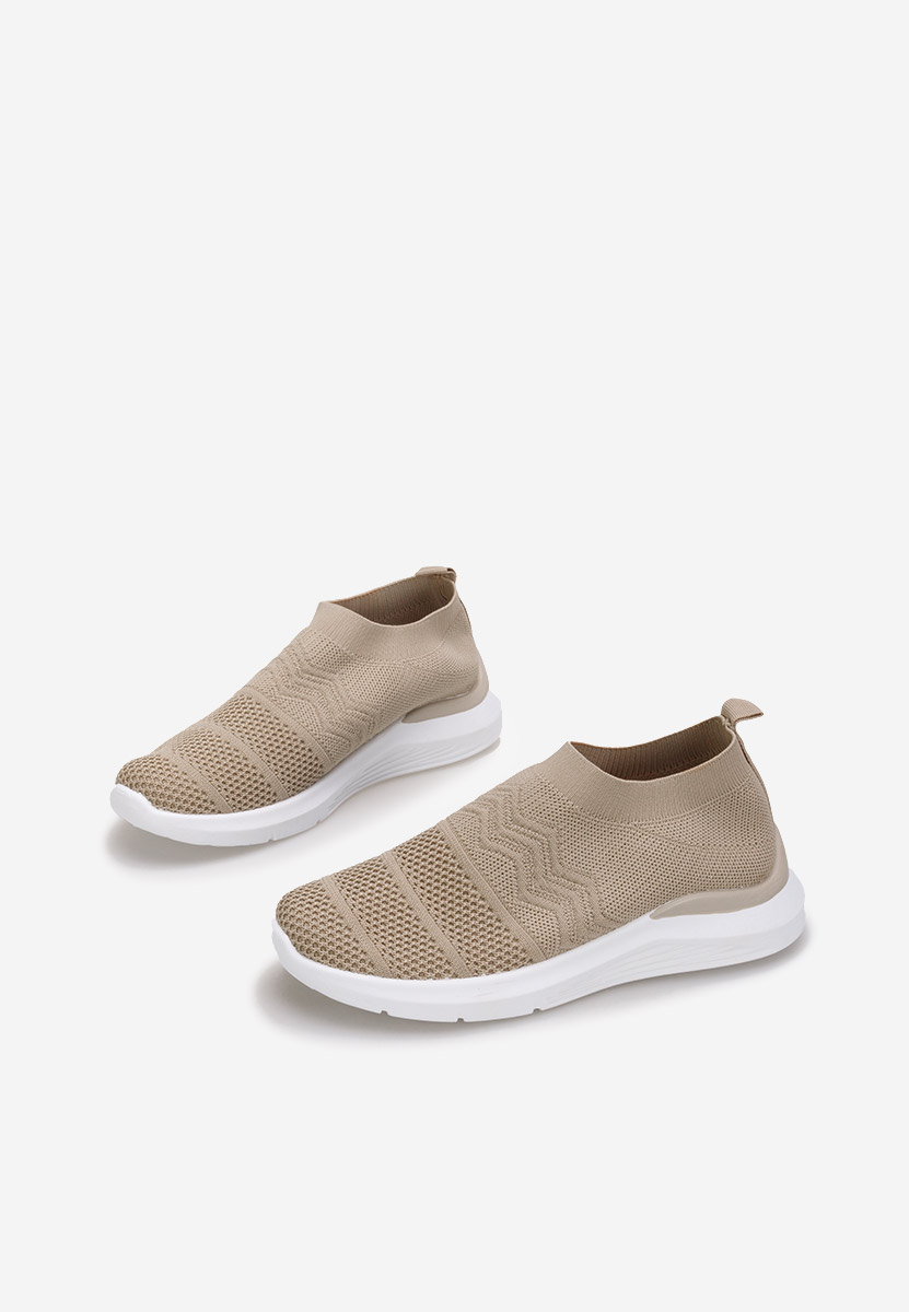Khaki tenisówki Brona