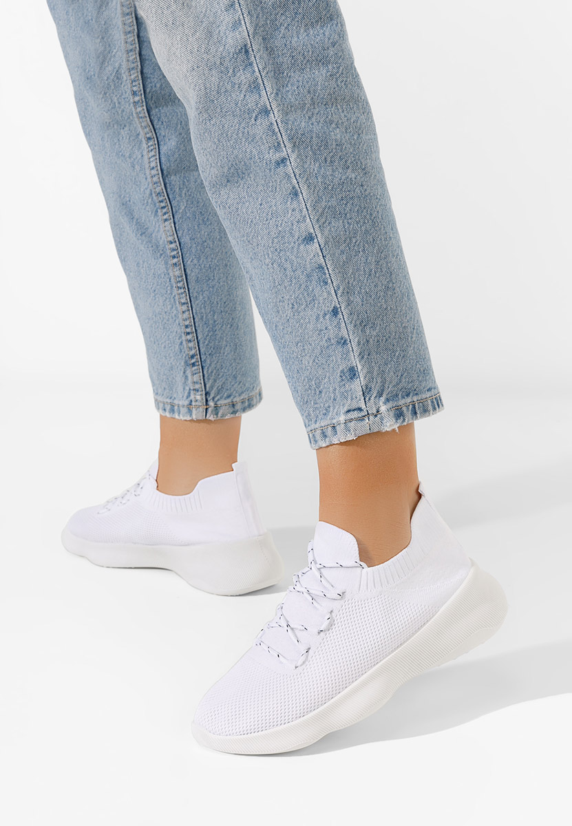 Białe buty sportowe damskie Marotti