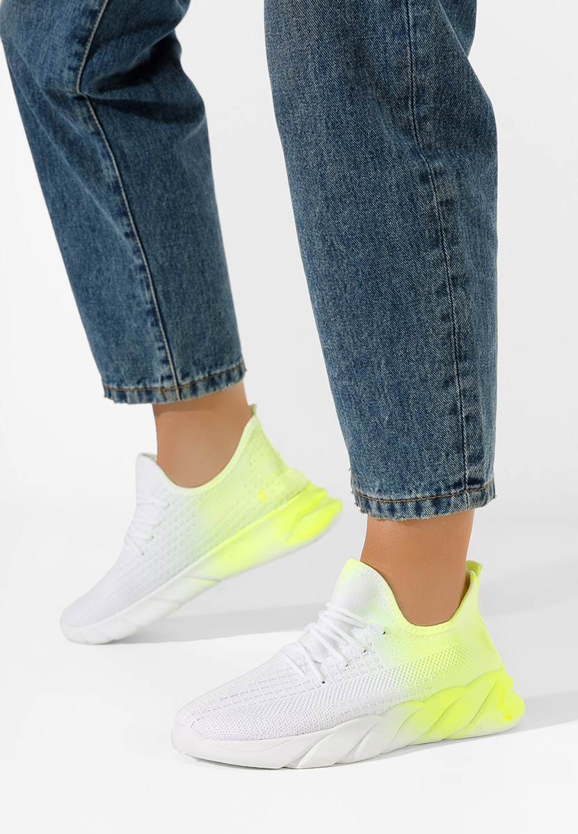 Zielone adidasy damskie Oviedo  neon