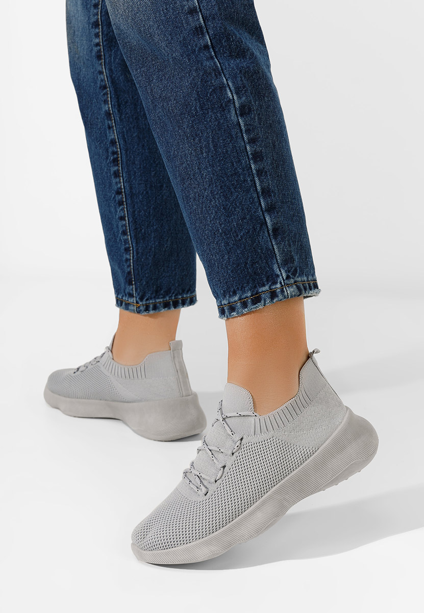 Szare buty sportowe damskie Marotti