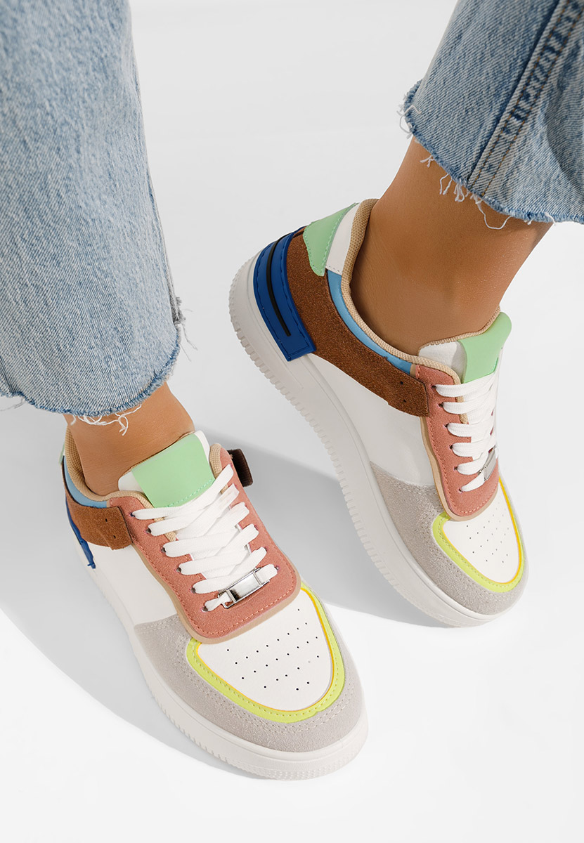 Wielokolorowy sneakersy damskie Maxenia
