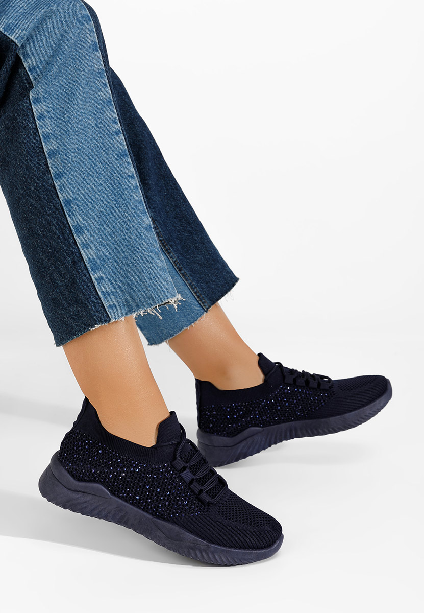 Granatowe buty sportowe damskie Ivaria