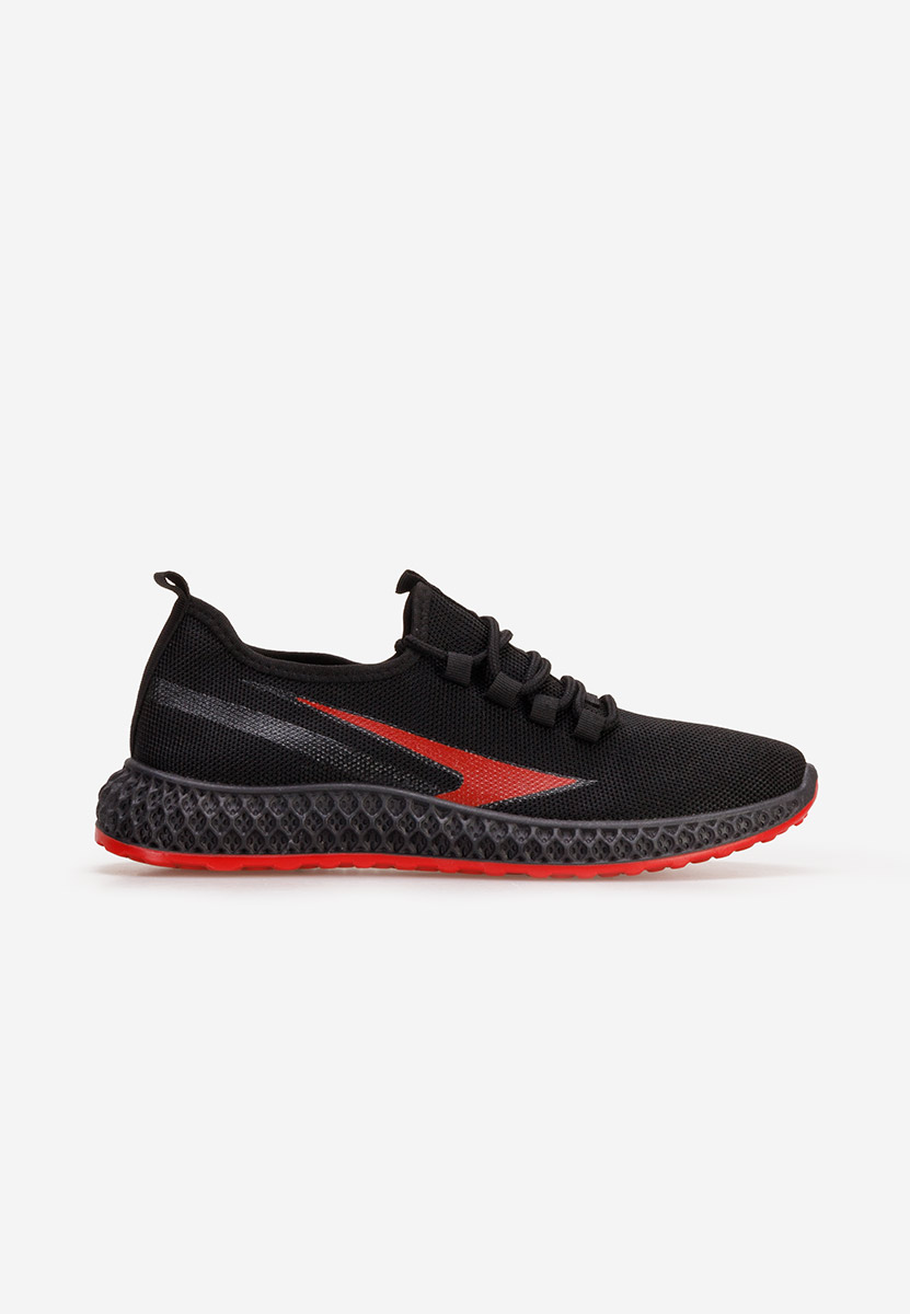 Czerwone buty sportowe męskie Duncan