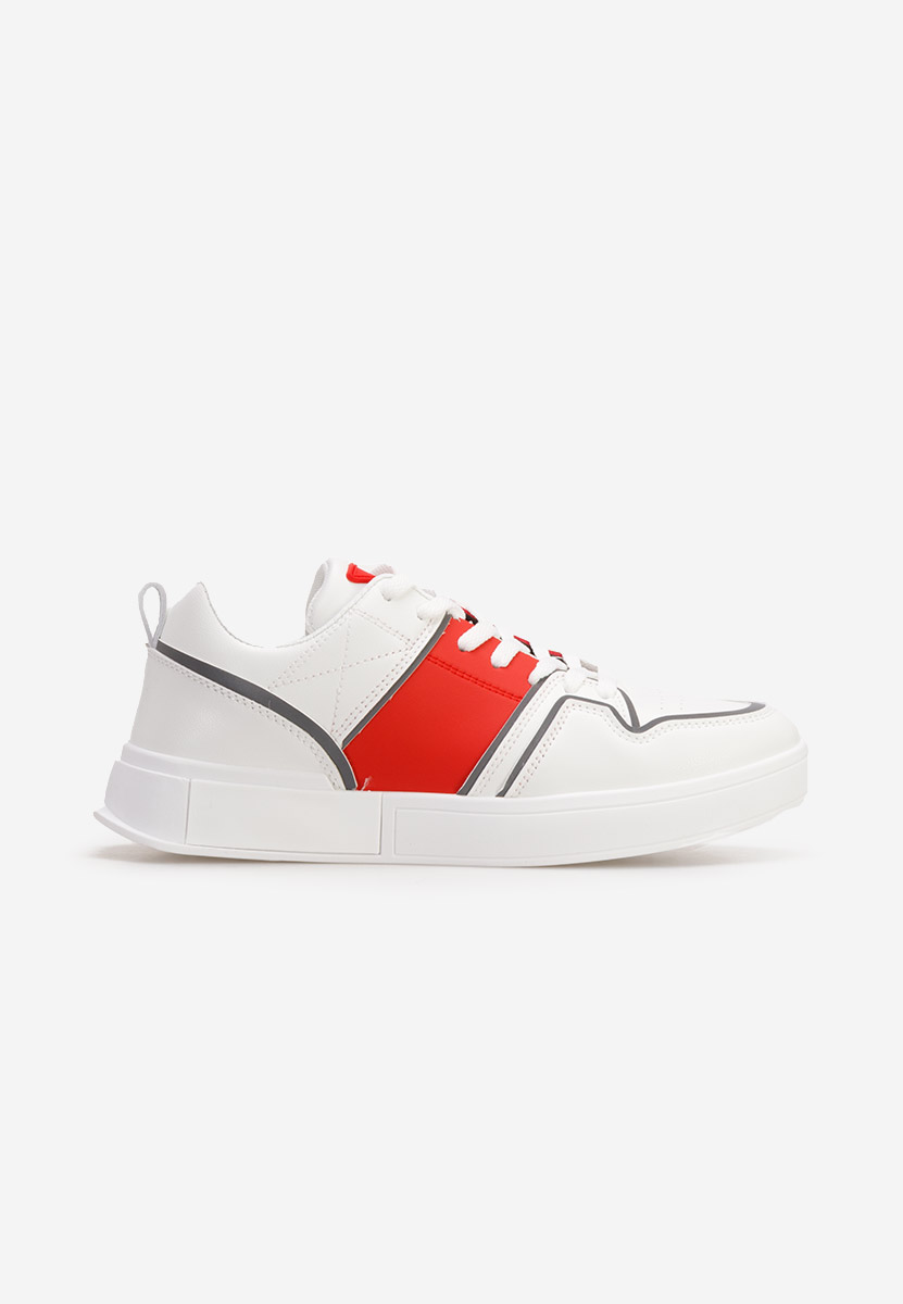 Czerwone sneakersy męskie Oscar