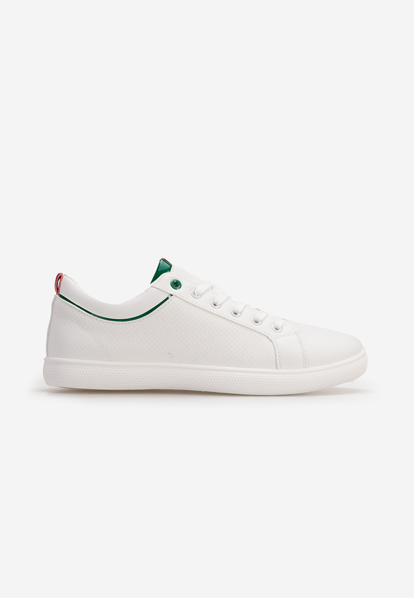 Białe sneakersy męskie Travers