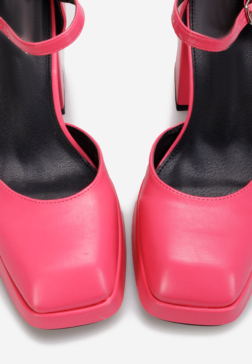 Fuksjowe czółenka na słupku Abile