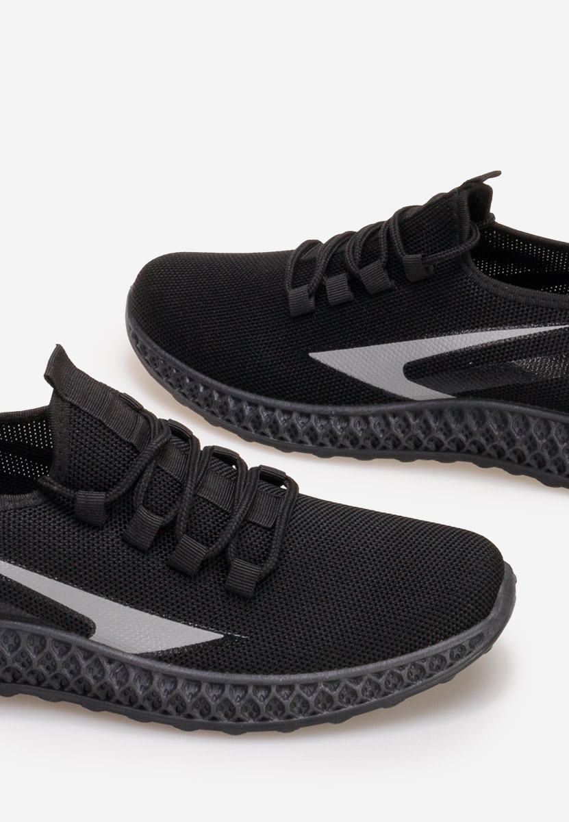 Czarne buty sportowe męskie Duncan