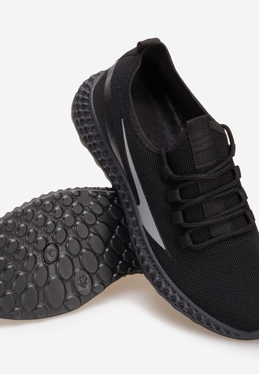 Czarne buty sportowe męskie Duncan