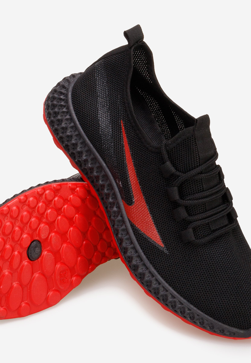 Czerwone buty sportowe męskie Duncan