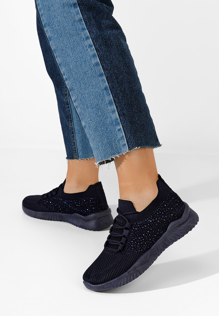 Granatowe buty sportowe damskie Ivaria