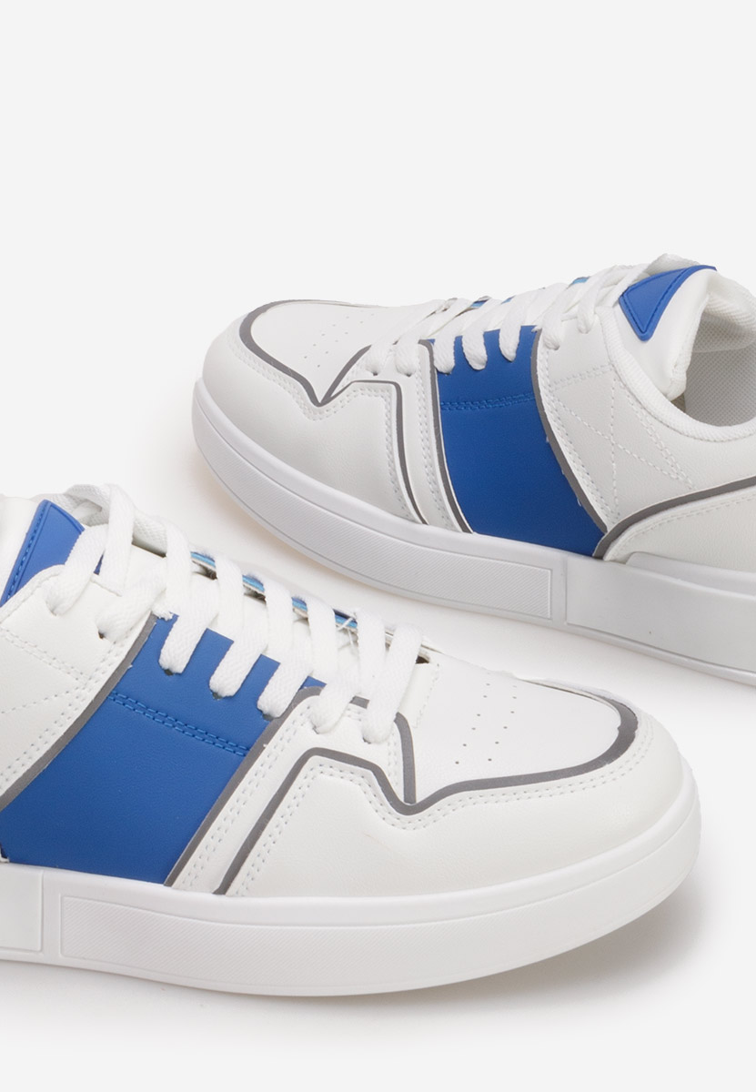 Niebieskie sneakersy męskie Oscar