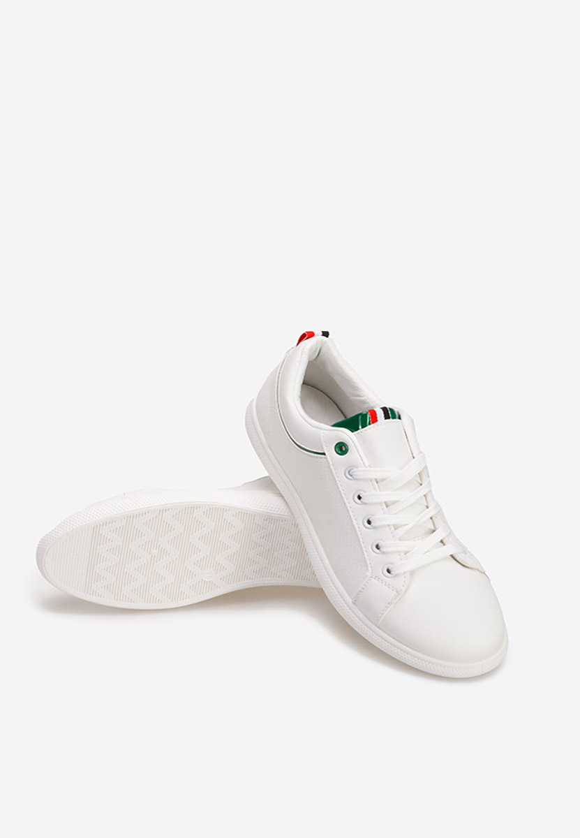 Białe sneakersy męskie Travers