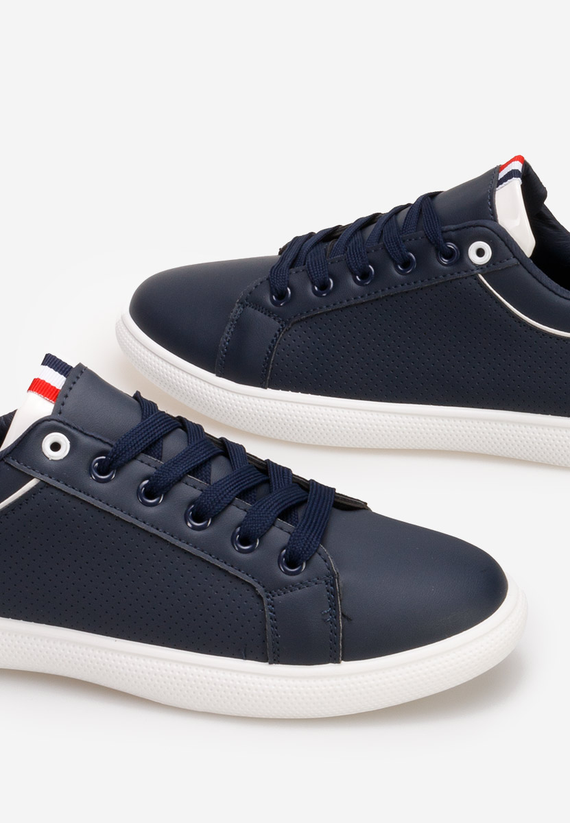Granatowe sneakersy męskie Travers