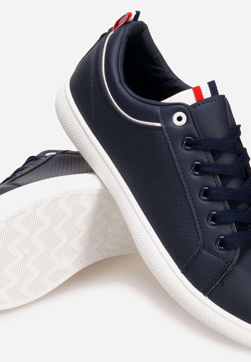 Granatowe sneakersy męskie Travers